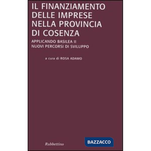 Finanziamento delle imprese nella provincia di Cosenza (Il)
