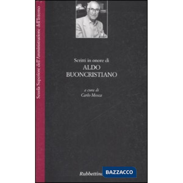 Scritti in onore di Aldo Buoncristiano