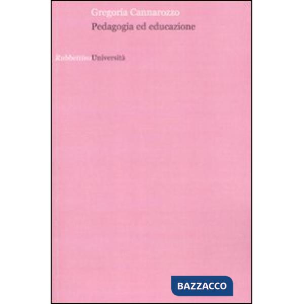 Pedagogia ed educazione