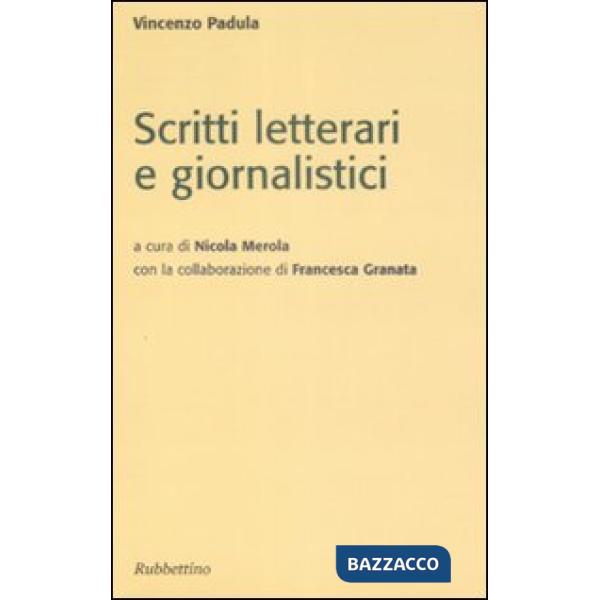 Scritti letterari e giornalistici
