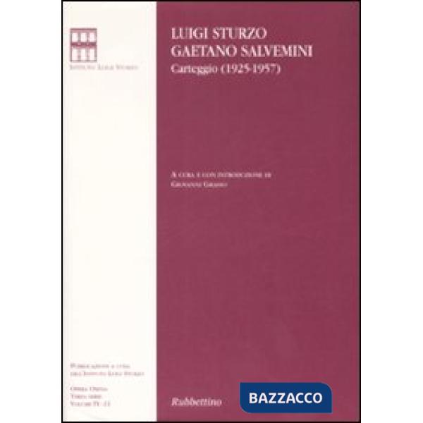 Carteggio (1925-1957)