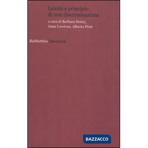 Laicità e principio di non discriminazione