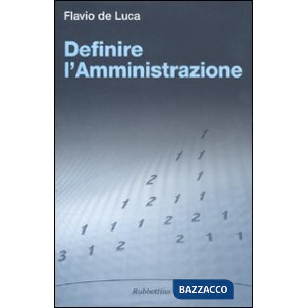 Definire l'amministrazione