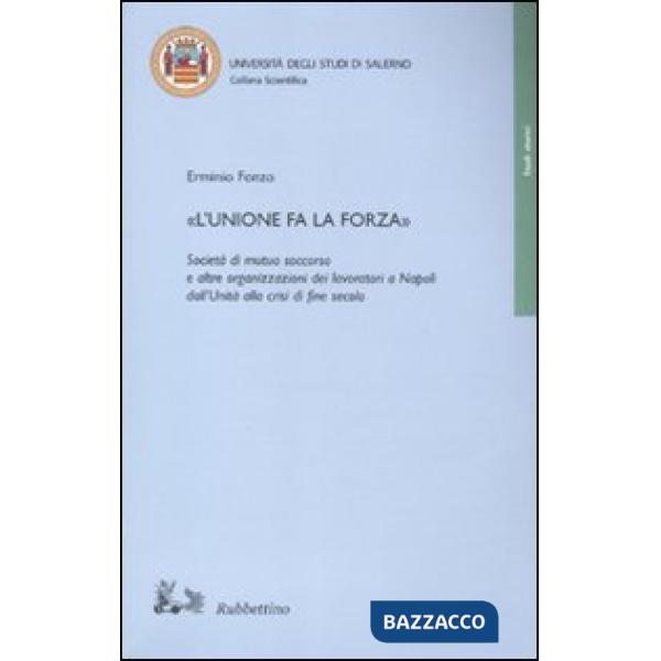 «L'unione fa la forza». Società di mutuo soccorso e altre organizzazioni dei lavoratori a Napoli dall'Unità alla crisi di fine s