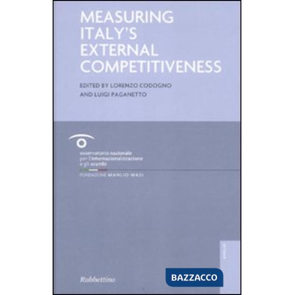 Measuring Italy's external competitiveness