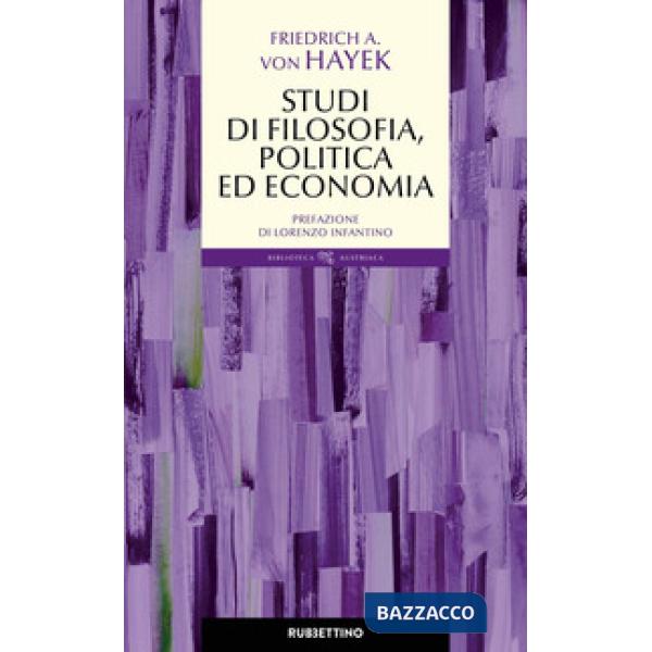 Studi di filosofia, politica ed economia