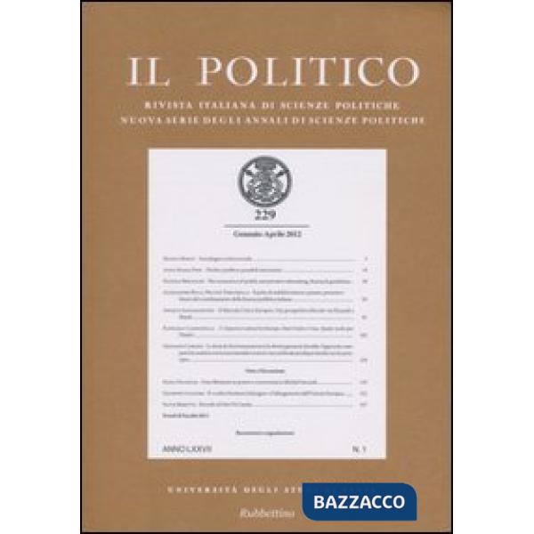 Politico (Il). Vol. 1