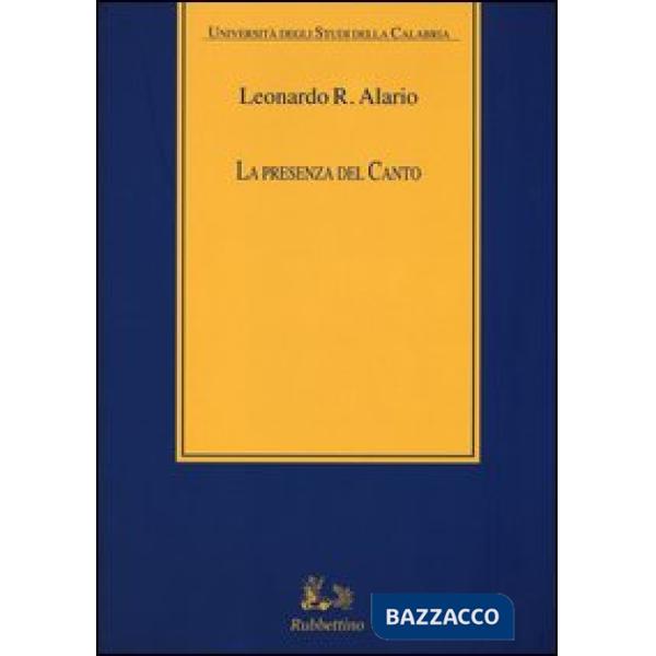 Presenza del canto. Con 2 CD Audio (La)