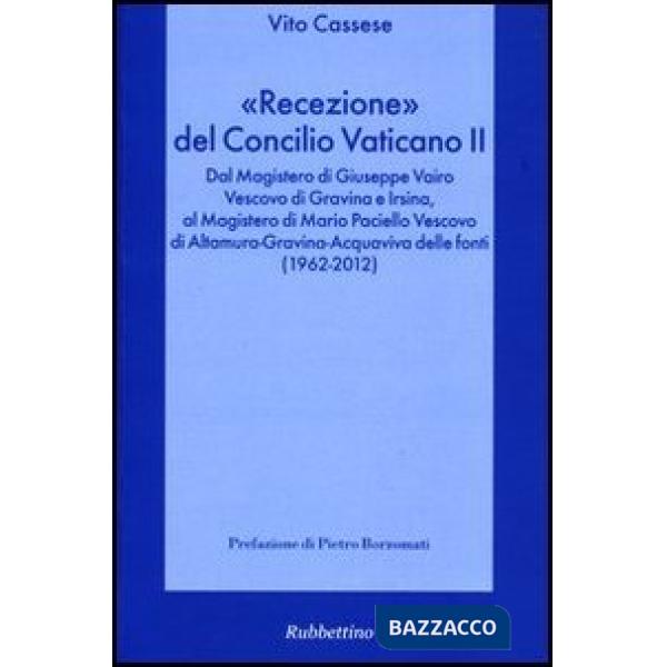 «Recezione» del Concilio Vaticano II. Dal Magistero di Giuseppe Vairo vescovo di
