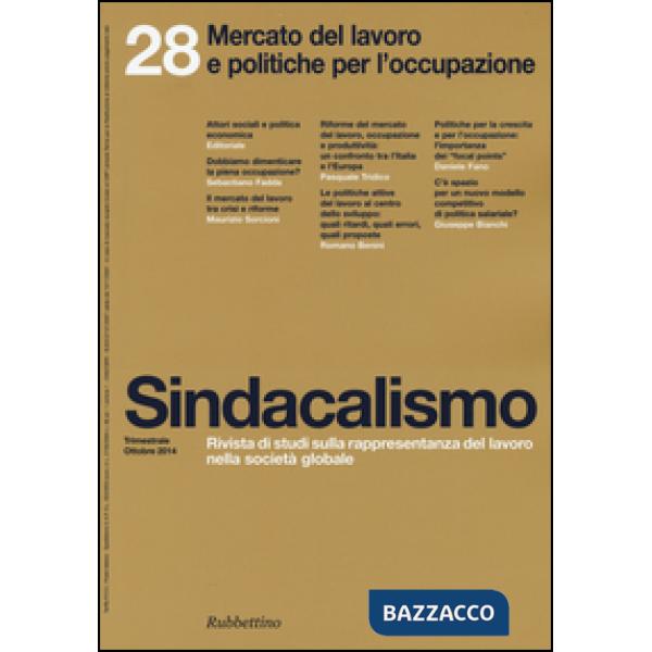 Sindacalismo (2014). Vol. 28