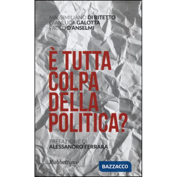 È tutta colpa della politica?
