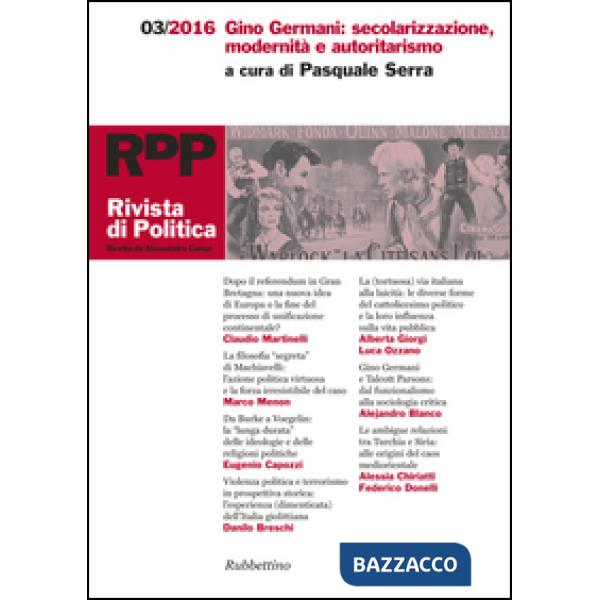 Rivista di politica (2016). Vol. 3