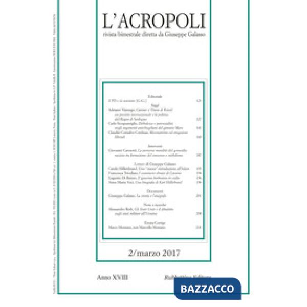 Acropoli (2017) (L'). Vol. 2