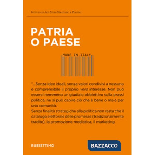 Patria o paese