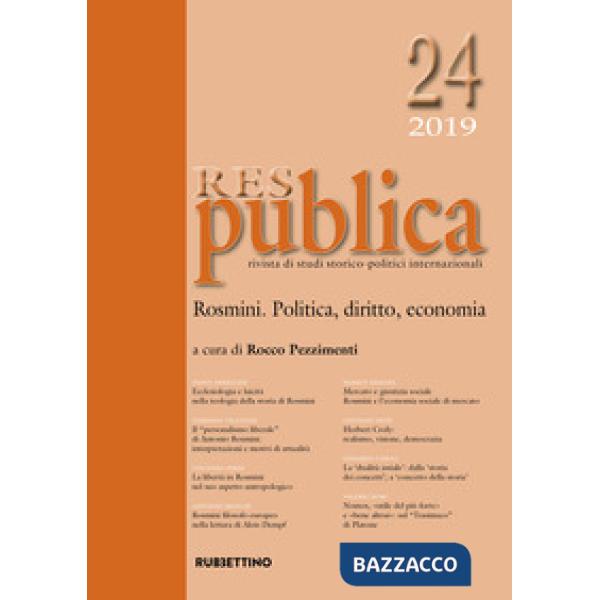 Res publica (2019). Vol. 24