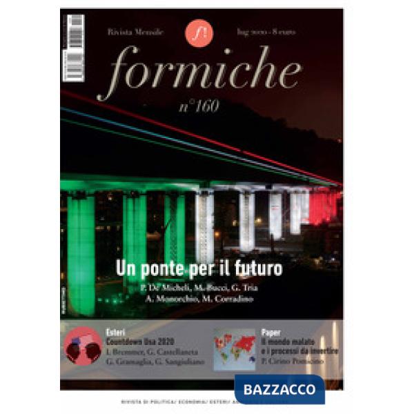 Formiche (2020). Vol. 160: Un ponte per il futuro