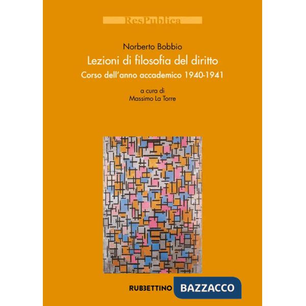 Lezioni di filosofia del diritto