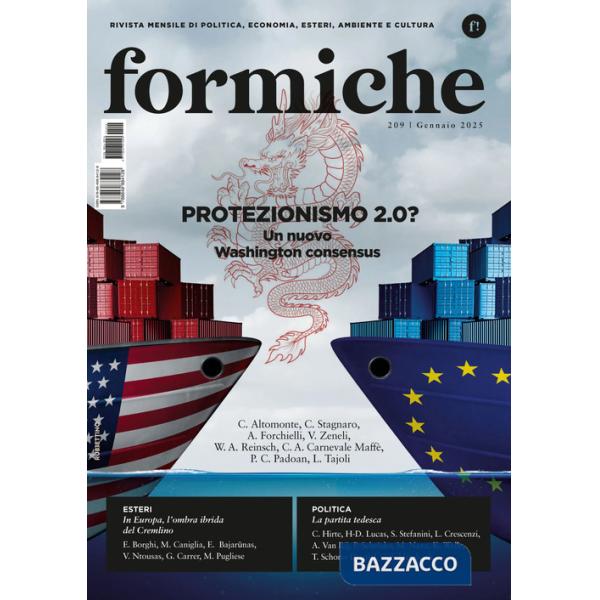 Formiche (2025). Vol. 209: Protezionismo 2.0? Un nuovo Washington consensus