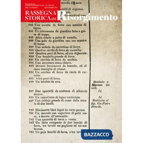 Rassegna storica del Risorgimento (2024). Vol. 2