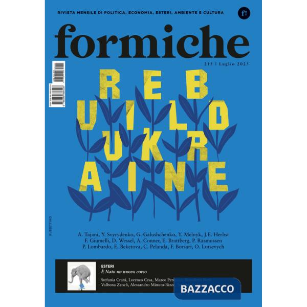 Formiche (2025). Vol. 215: Rebuild Ukraine