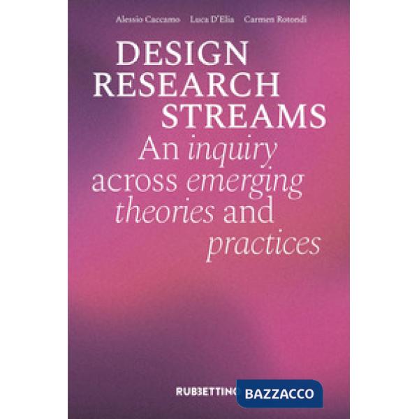 Design research streams. An inquiry across emerging theories and practices