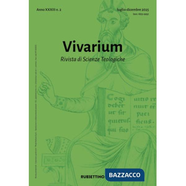 Vivarium. Rivista di scienze teologiche (2025). Vol. 2