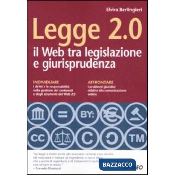 Legge 2.0. Il Web tra legislazione e giurisprudenza