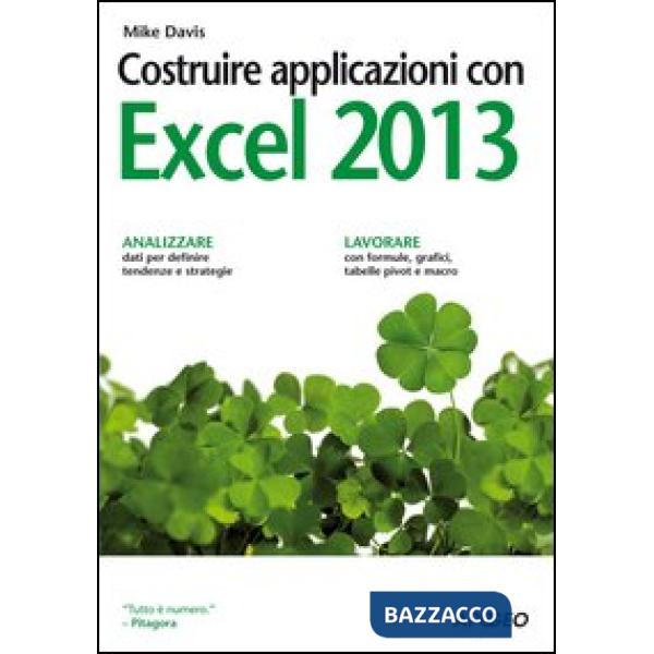 Costruire applicazioni con Excel 2013