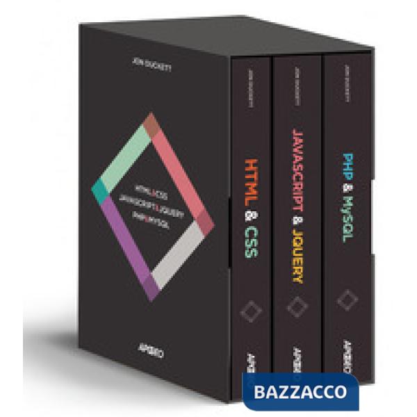 Jon Duckett per lo sviluppo front end e back. Cofanetto