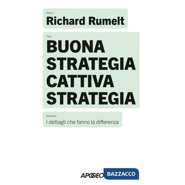 Buona strategia cattiva strategia