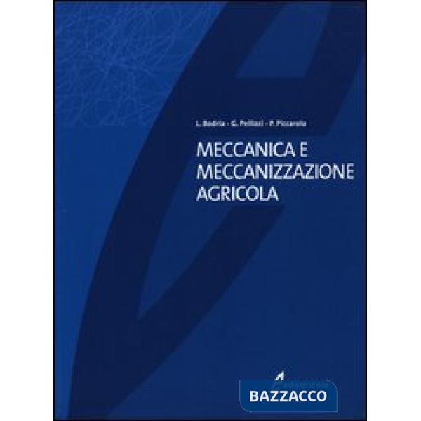 Meccanica e meccanizzazione agricola