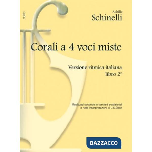 Corali a 4 voci miste bach v.2