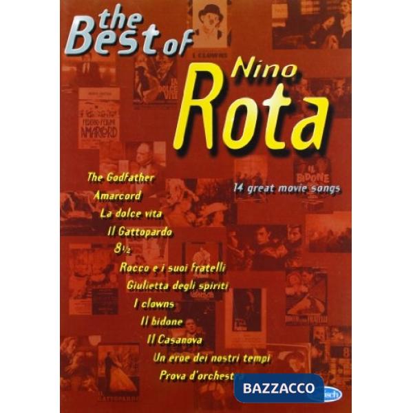 Nino Rota. The Best of (spartiti x pianoforte)