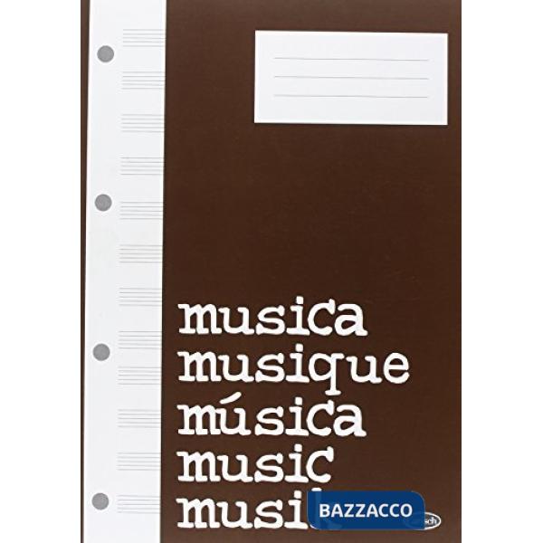 Music block (quaderno di musica)