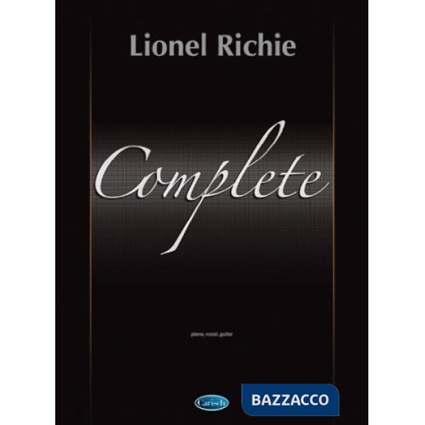 Lionel Richie. Complete (spartiti musicali)