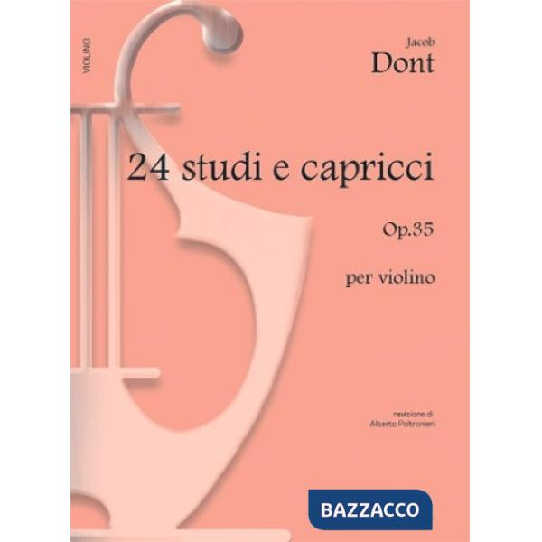 24 studi e capricci op.35