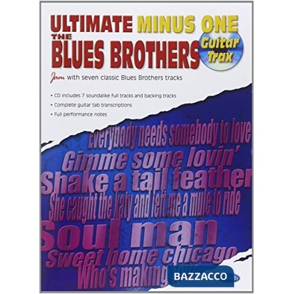 Blues Brothers. Ultimate Minus One (spartiti musicali). Con CD-Audio