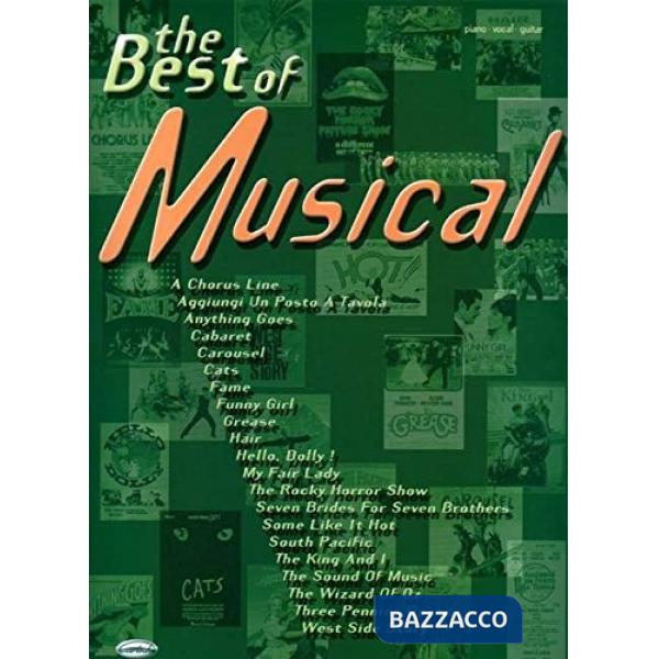 Film, Broadway, TV. Musical, the best of (spartiti musicali)