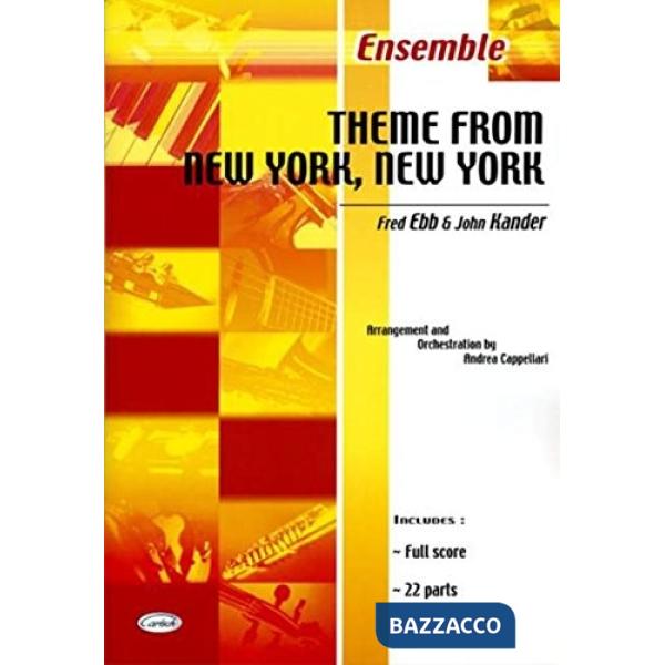 New York, New York. Partitura