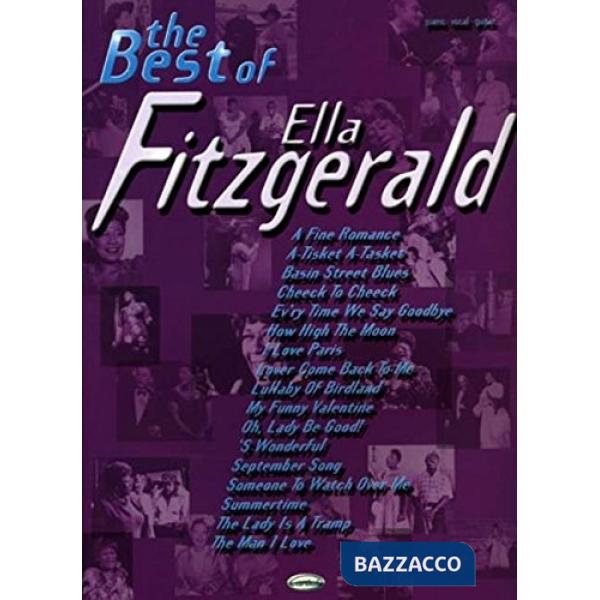 Fitzgerald Ella, the Best Of (spartiti musicali)