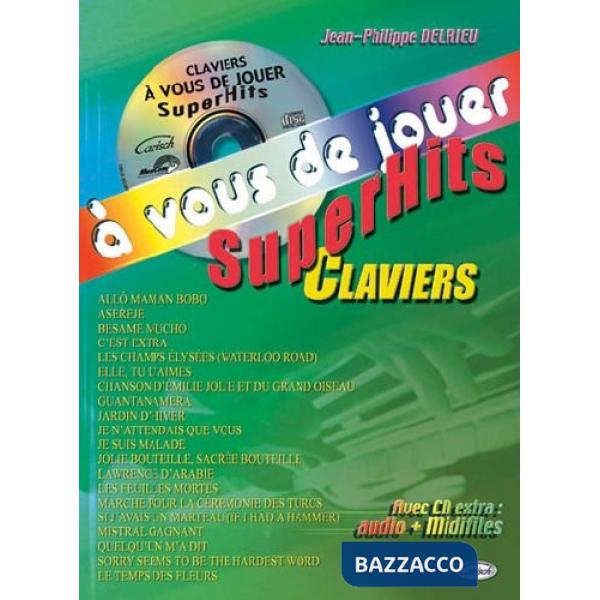 A vous de jouer. Superhits clavier. Spartito