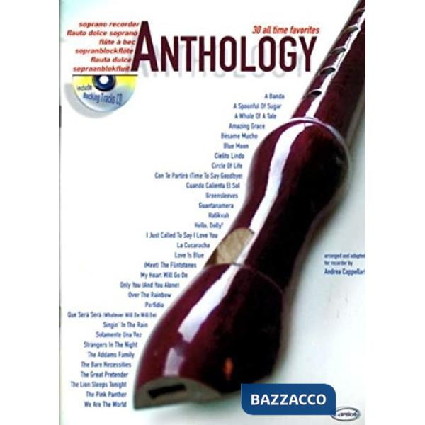 Anthology recorder v.1+ cd