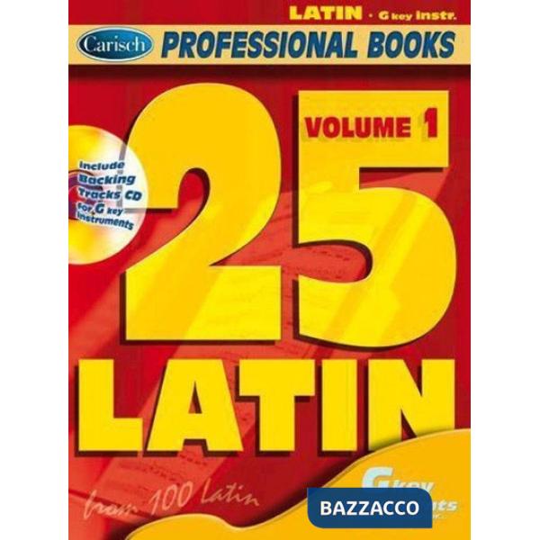 25 latin G key isntruments. Spartito. Con CD Audio