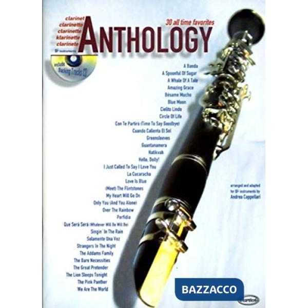 Anthology clarinet v.1+ cd
