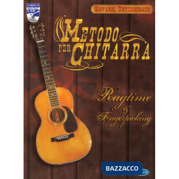 Metodo per chitarra. Ragtime & fingerstyle. Con CD
