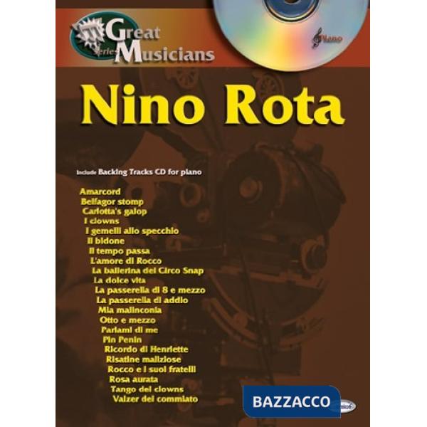 Nino Rota. Great musicians series. Con CD-Audio