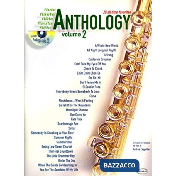 Anthology flute v.2 + cd
