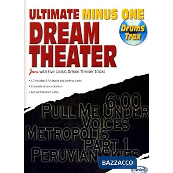 Dream Theater. Ultimate Minus One (drum trax). Con CD-Audio