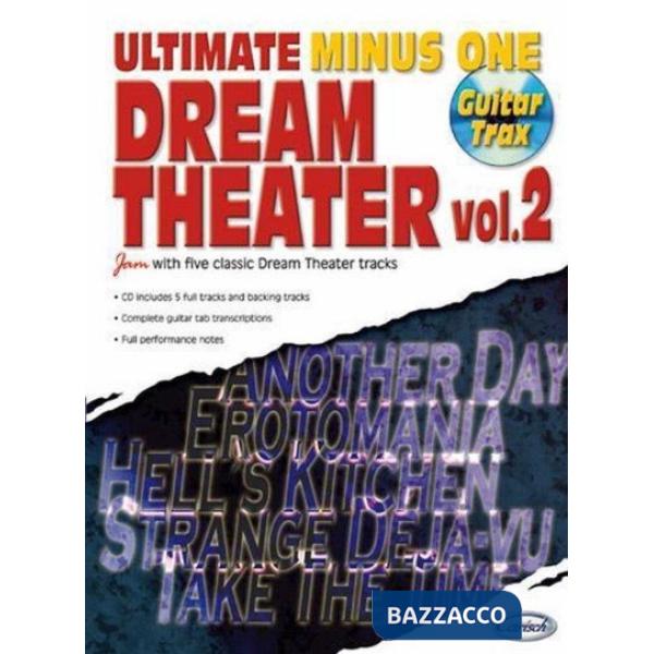 Dream Theater. Ultimate minus one (guitar trax). Spartito. Con CD Audio. Vol. 2