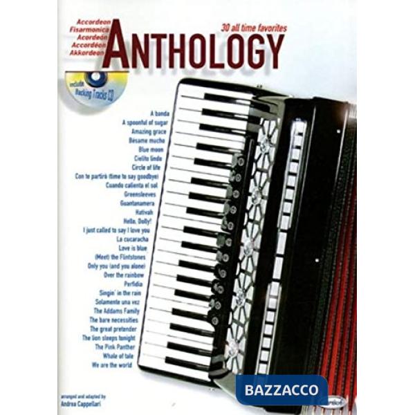 Anthology accordeon 1 + cd